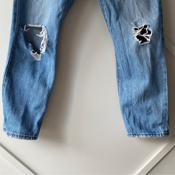 Levi’s Wedgie Distressed Straight Leg Jeans - 27 - Picture 9 of 13